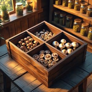 Kit de cogumelos para colecionador - Natureza Sana