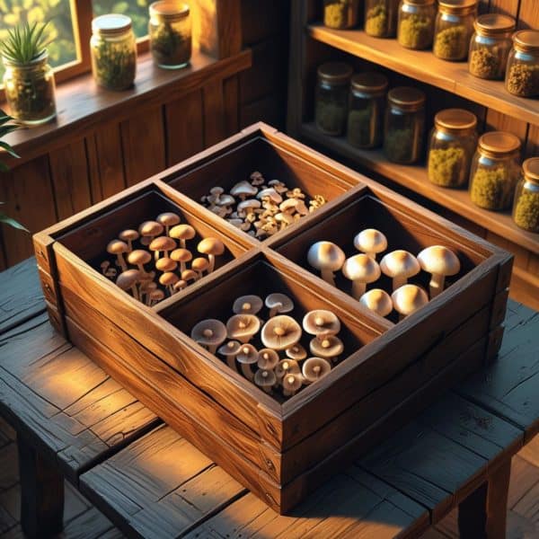 Kit de cogumelos para colecionador - Natureza Sana